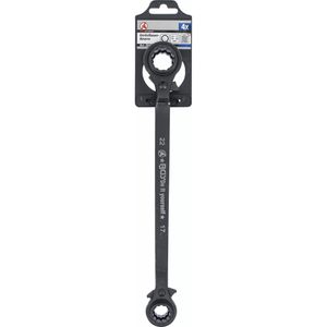 Produktbild für Gerüstschlüssel BGS-technic DIY 6843, SW 14 x 17mm, 19 x 22mm