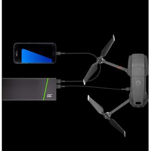 Produktbild für Ladekabel Green-Cell GC PowerStream, schwarz, 1,2m