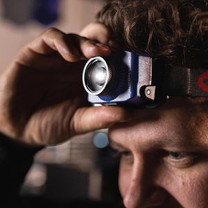Produktbild für Stirnlampe Scangrip Zoom, LED, wiederaufladbar