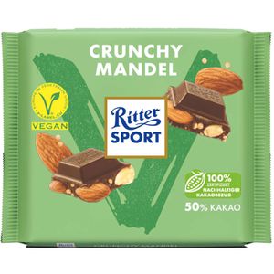 Tafelschokolade Ritter-Sport Crunchy Mandel
