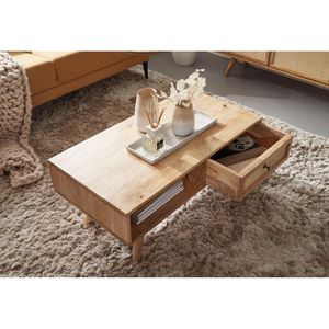 Produktbild für Couchtisch Wohnling WL6.160, aus Massivholz, mango