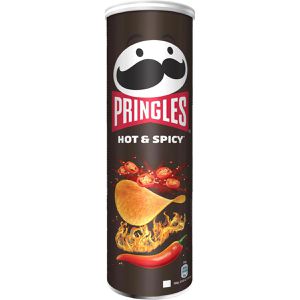 Pringles Chips Hot und Spicy, Kartoffelchips, 165 g