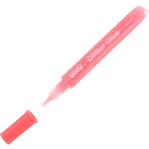 Produktbild für Glitzerkleber UHU Glitter Glue, Glow in the Dark