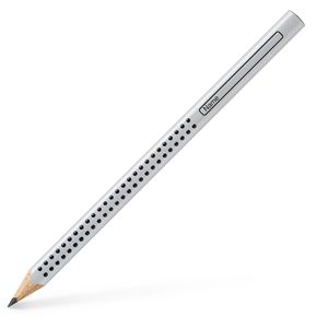 Produktbild für Schreibset Faber-Castell Jumbo Grip 2001 Set silber, 3-teilig