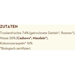 Produktbild für Fruchtriegel Raw-Bite Rohkost Riegel Coconut, BIO