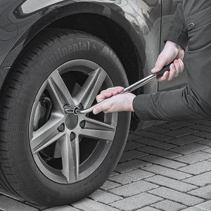 Produktbild für Radmutternschlüssel ProPlus 580089, ausziehbar