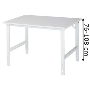 Arbeitstisch Rau Tom, höhenverstellbar