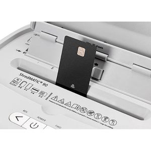 Produktbild für Aktenvernichter Dahle ShredMATIC 90, 35090, mit Rollen
