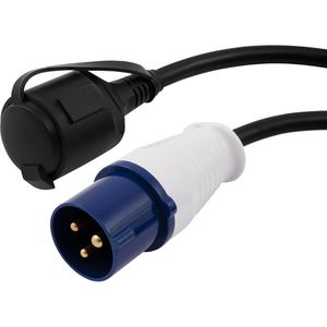 Produktbild für CEE-Adapter McPower 1300518, Länge 1,5 m