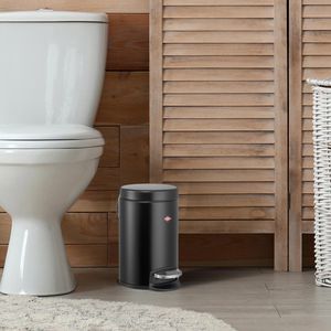 Produktbild für Mülleimer Wesco Kosmetikeimer 113022-73, schwarz