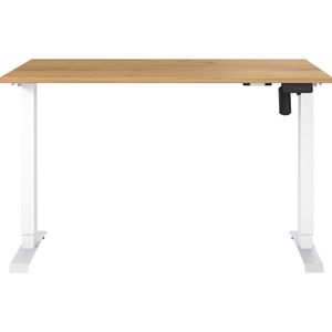 Produktbild für Schreibtisch Germania Profi 3.0, 8022-242, eiche / weiß