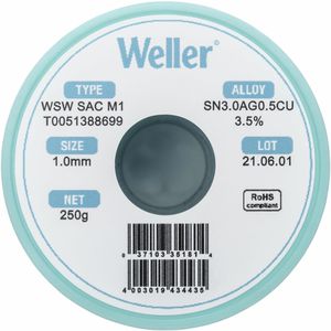 Produktbild für Lötzinn Weller T0051388699, Flussmittel, bleifrei