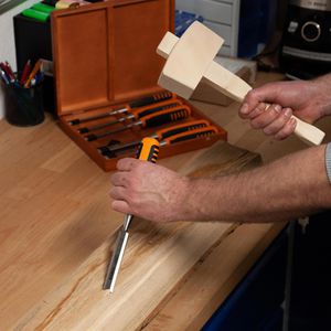 Produktbild für Stechbeitel Bahco 424P-S6-GER, 6-teiliges Set