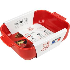 Produktbild für Auflaufform Peugeot Appolia 60091, rot, aus Keramik