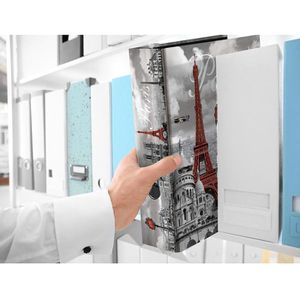 Produktbild für Ordner Herma 7173 Trendmetropolen, Karton, A4