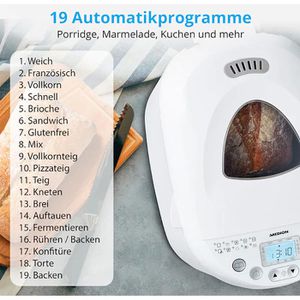 Produktbild für Brotbackautomat MEDION MD11011