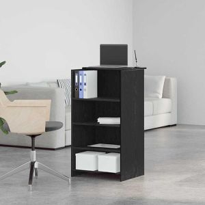 Produktbild für Empfangstheke vidaXL 859016, schwarz