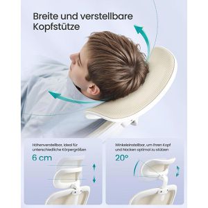 Produktbild für Bürostuhl Songmics OBN041L01