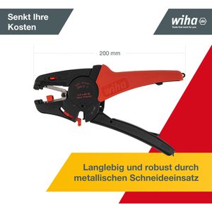 Produktbild für Abisolierzange Wiha Z57000106SB automatisch, 42062