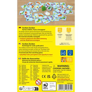 Produktbild für Kartenspiel Haba 1306992001, Socken Zocken