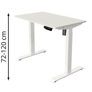 Schreibtisch Kerkmann Move 1, weiß / weiß