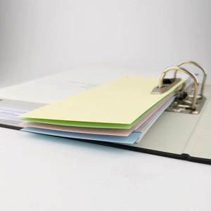 Produktbild für Trennstreifen D.RECT 110936 Duo Pastell, farbig sortiert