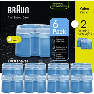Reinigungskartuschen Braun CCR 6 + 2
