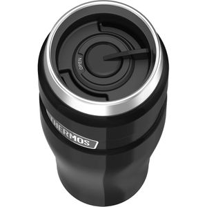 Produktbild für Thermobecher Thermos Stainless King Mug charcoal black schwarz