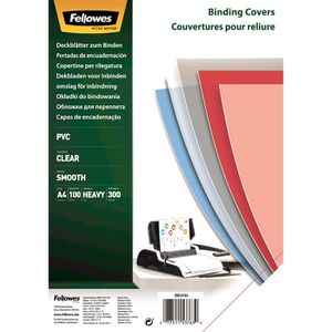 Bindefolien Fellowes 53763, klar-transparent, 300 mic