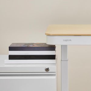 Produktbild für Schreibtisch LogiLink EO0055W, ahorn / weiß