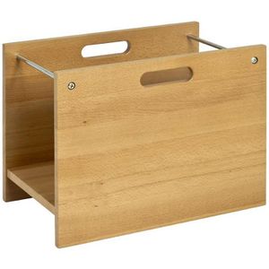 Zeitungsständer Haku-Möbel 30426, aus Massivholz