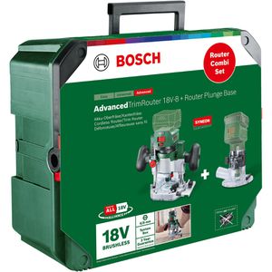 Produktbild für Oberfräse Bosch AdvancedTrimRouter Combi Set, Akku, 18 V