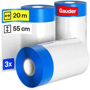 Produktbild für Abdeckfolie Gauder Malerkrepp-Masker, 2in1, 3 Stück