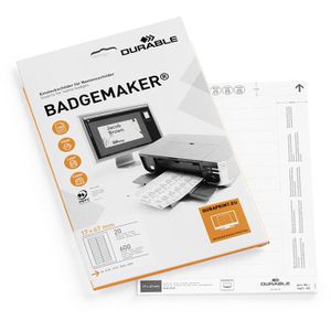 Einsteckschilder Durable 146102 BADGEMAKER