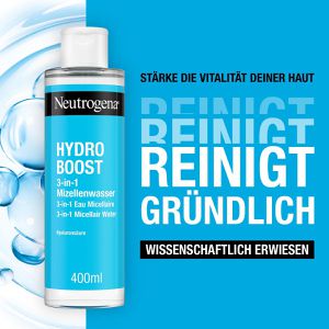 Produktbild für Mizellenwasser Neutrogena Hydro Boost 3-in-1, alkoholfrei