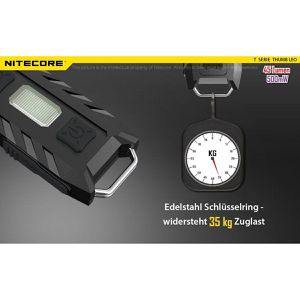 Produktbild für Taschenlampe Nitecore Thumb UV, LED, aufladbar