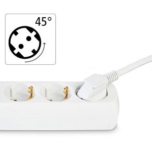 Produktbild für Steckdosenleiste Hama 00030528, mit 1,4m Kabel