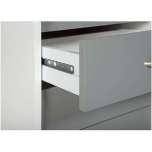 Produktbild für Rollcontainer Inter-Link Novi 19300105, aus Holz, grau / weiß