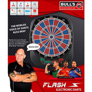 Produktbild für Dartscheibe Bulls Flash RB Set, elektronisch