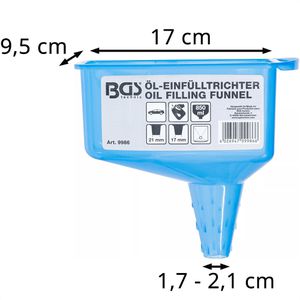 Produktbild für Trichter BGS-technic 9986, transparent