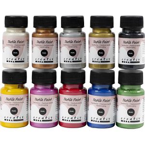 Produktbild für Stoffmalfarben Creativ-Company Textilfarbe Perlmutt