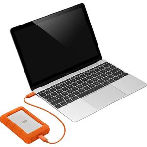 Produktbild für Festplatte LaCie Rugged USB-C, STFR2000403