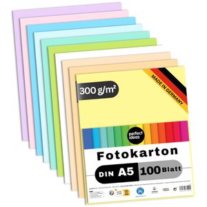 Fotokarton perfect-ideaz Pastell A5