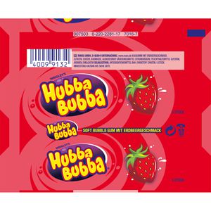 Produktbild für Kaugummis Hubba-Bubba Erdbeere