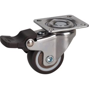 Möbelrolle Dörner+Helmer 790522, mit Anschraubplatte