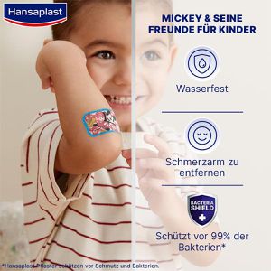 Produktbild für Pflaster Hansaplast Mickey &amp; Friends, 20 Strips