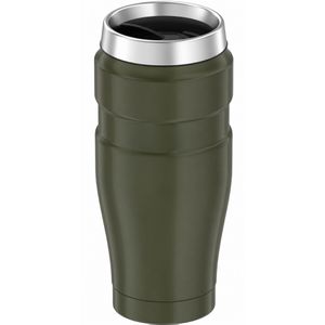 Produktbild für Thermobecher Thermos Stainless King Mug green mat, grün