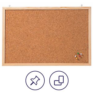 Produktbild für Pinnwand Franken CC-KT8012E, braun