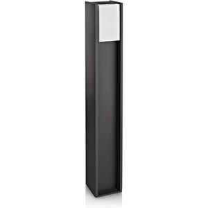 Wegeleuchte Philips Bridge, anthrazit, mit 230 V Netzstrom