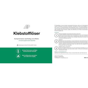Produktbild für Etikettenlöser AP SW10020, Klebstofflöser